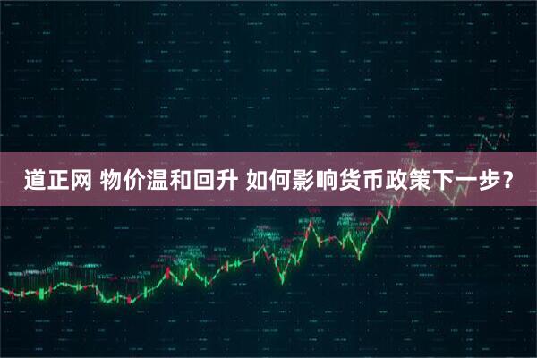 道正网 物价温和回升 如何影响货币政策下一步？